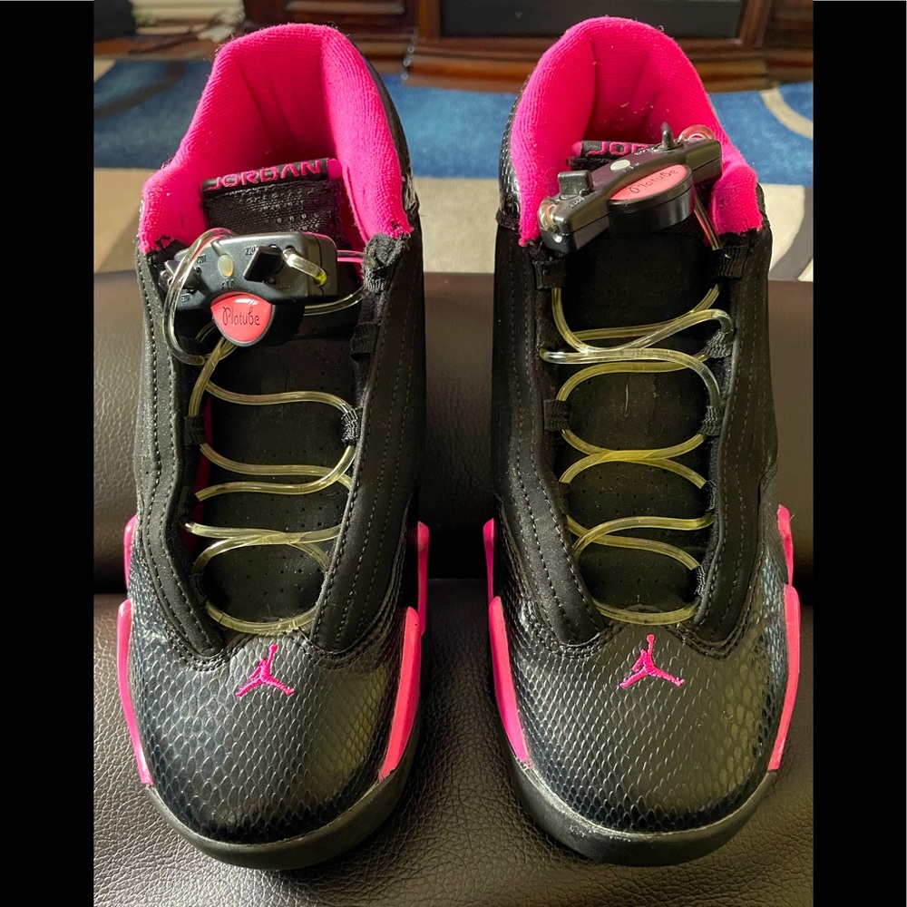 Air Jordan 14 Retro Desert Pink GS